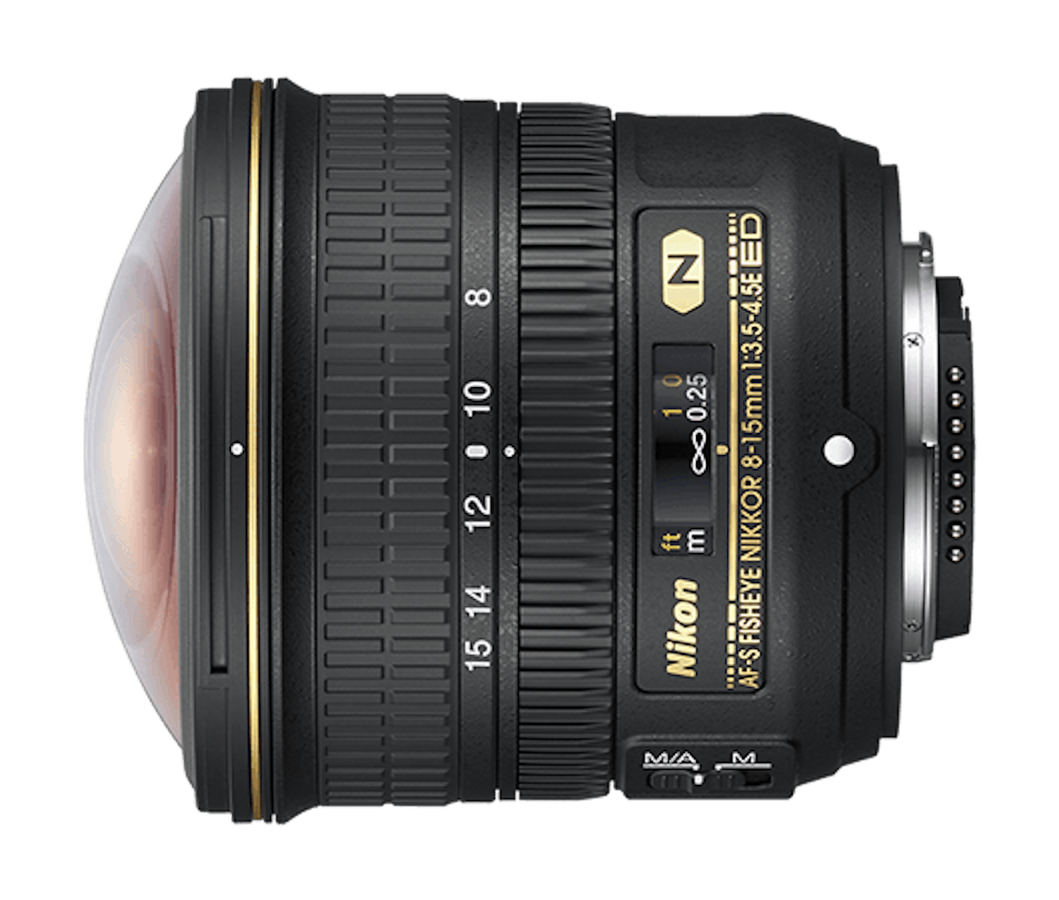 Fiskeøje AF-S FISHEYE NIKKOR 8–15mm f/3.5–4.5E ED